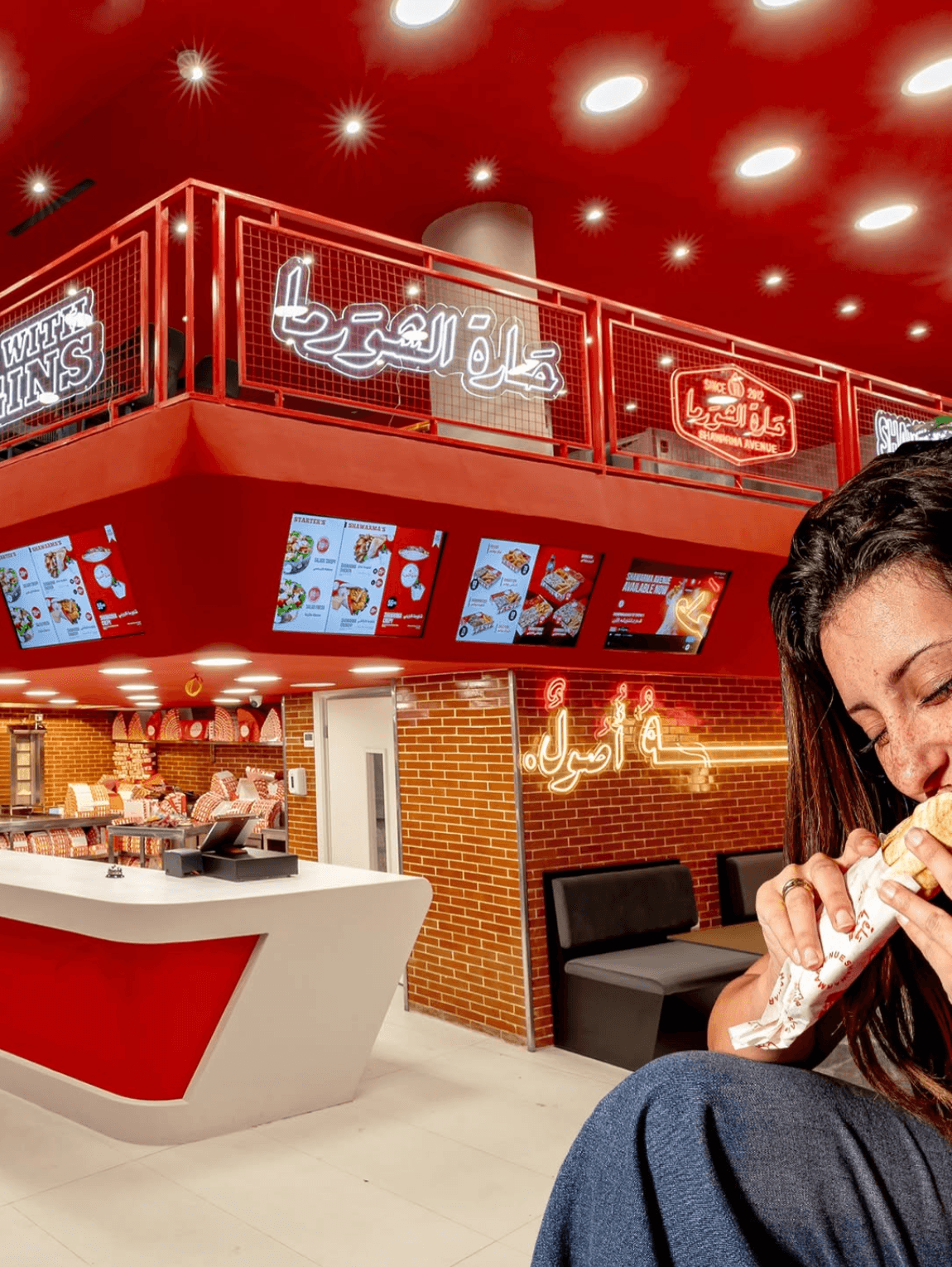 Shawarma Avenue a Menara Mall Marrakech