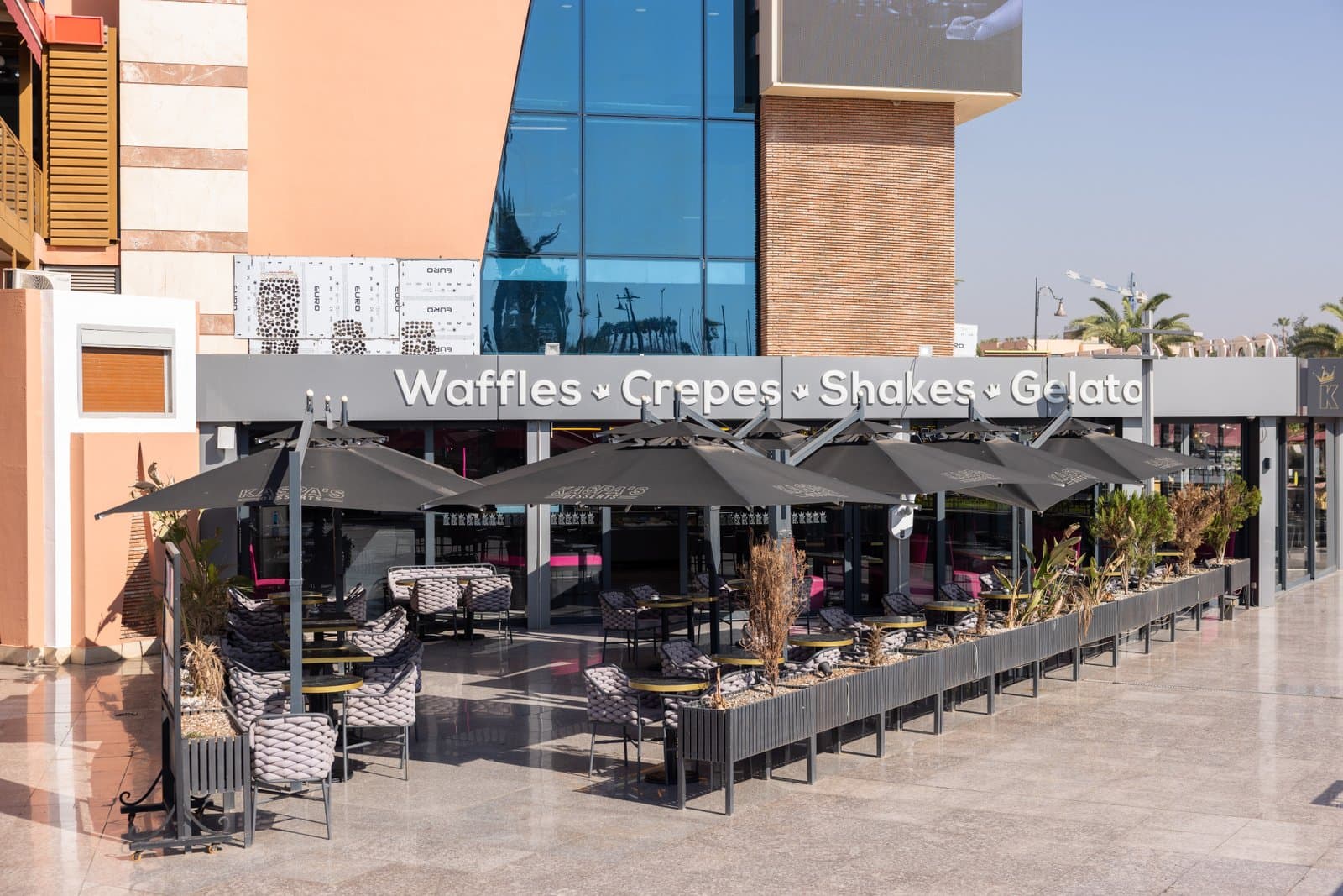 Kaspas Desserts a Menara Mall Marrakech